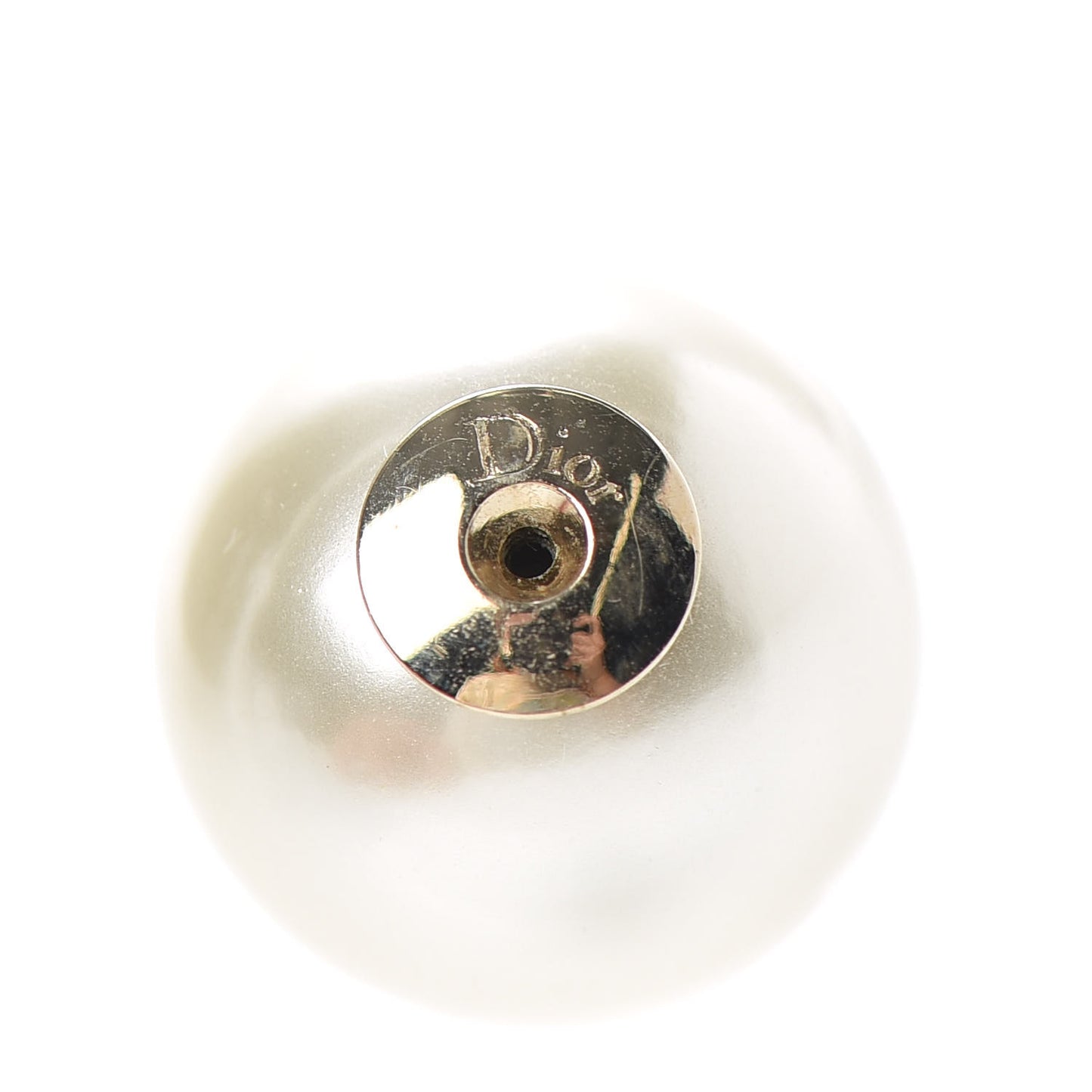 Pearl Mise En Dior Tribal Earrings Gold