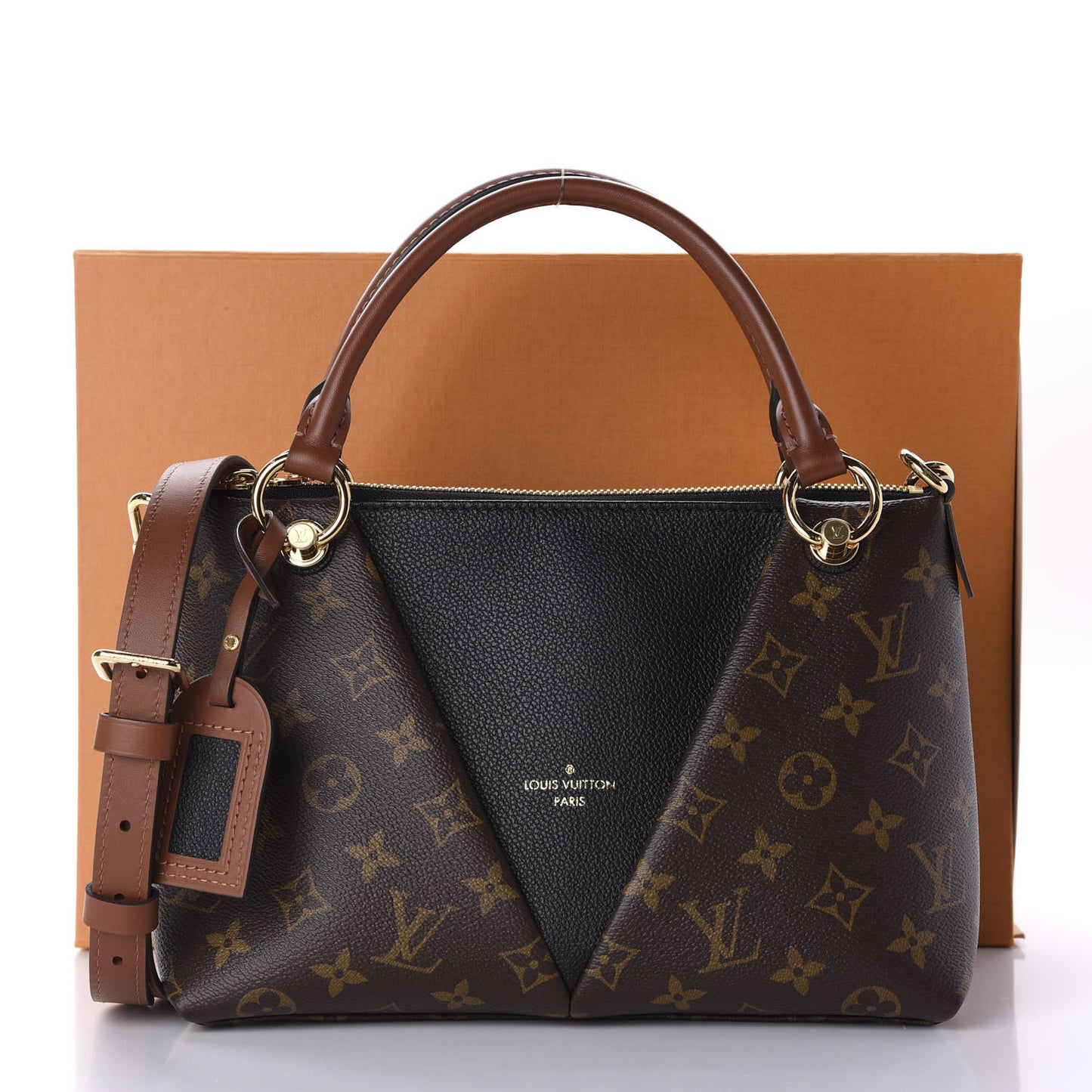 Monogram V Tote BB Black