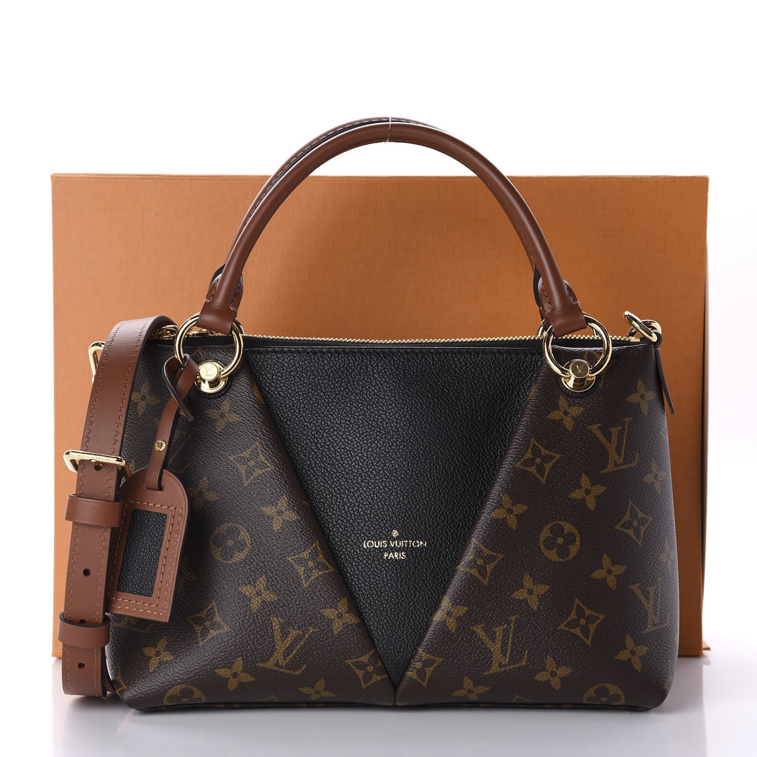 Louis Vuitton Monogram V Tote BB Black 11 of 11