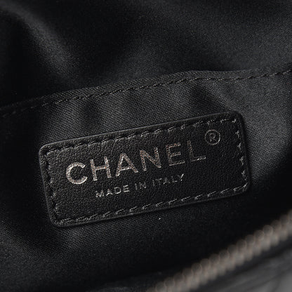 Chanel Lambskin Quilted Banane Waist Bag Fanny Pack Black 5 of 10