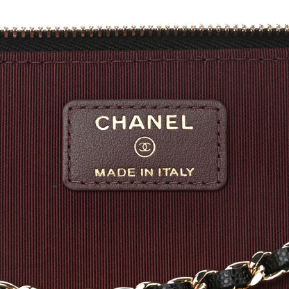 Chanel Caviar Quilted Small Vanity Case With Chain Black 6 of 11