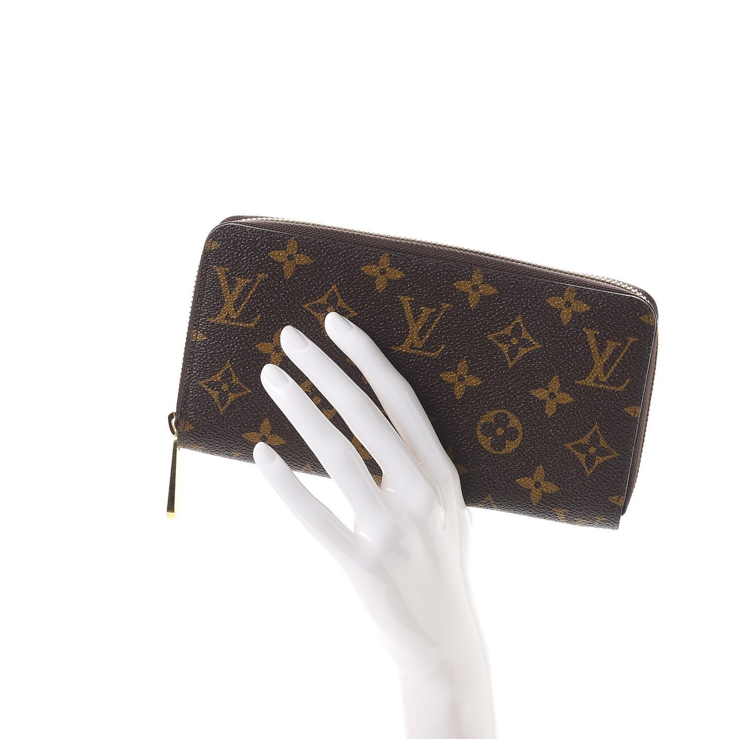 Monogram Zippy Wallet Coquelicot