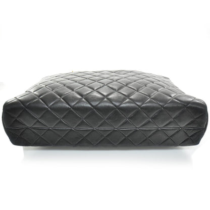 Chanel Lambskin Quilted Shoulder Bag Black GHW 5 of 11