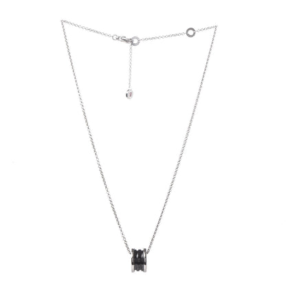 Bulgari Sterling Silver Ceramic Save The Children Pendant Necklace 3 of 9