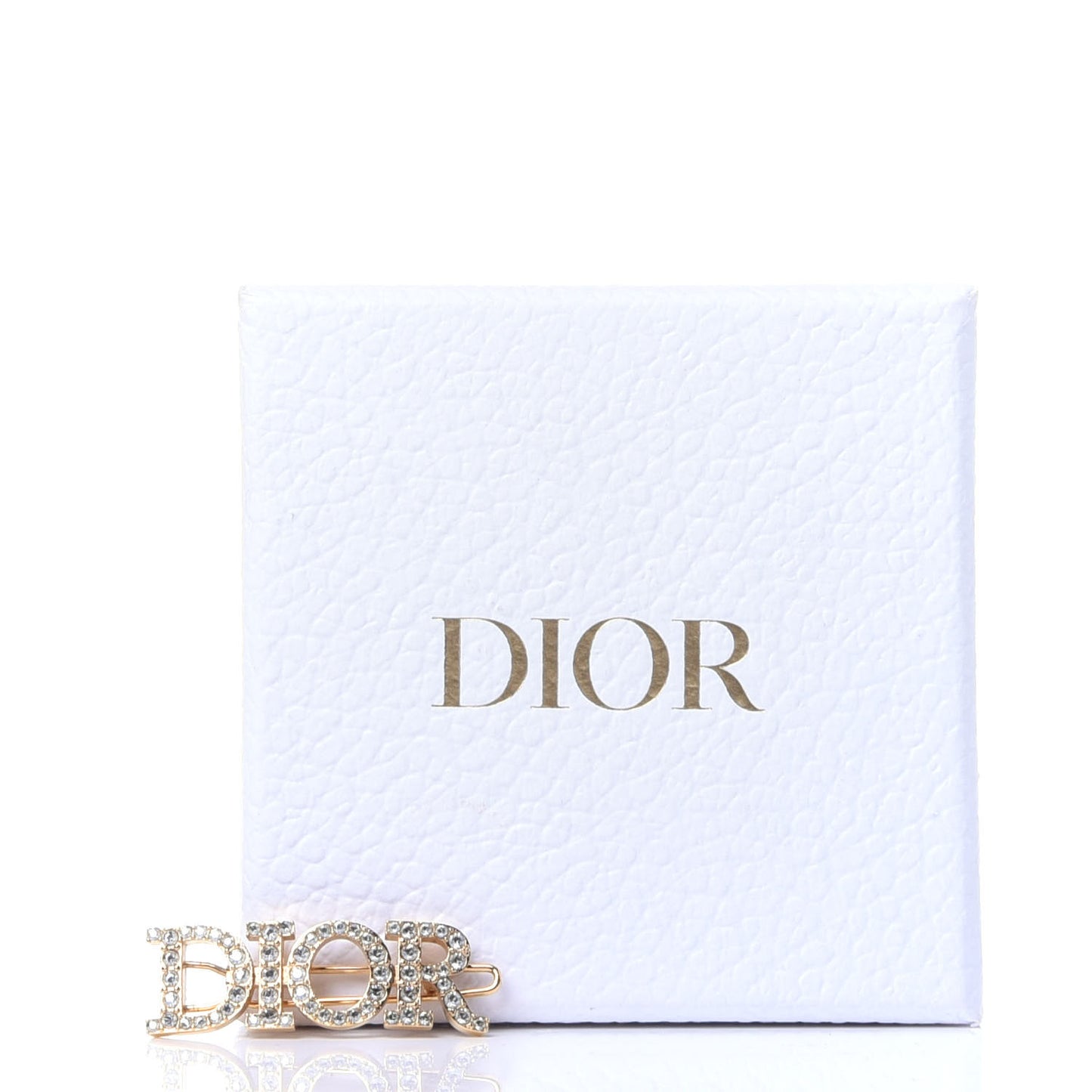 Metal Crystal Dior(r)evolution Barrette Gold