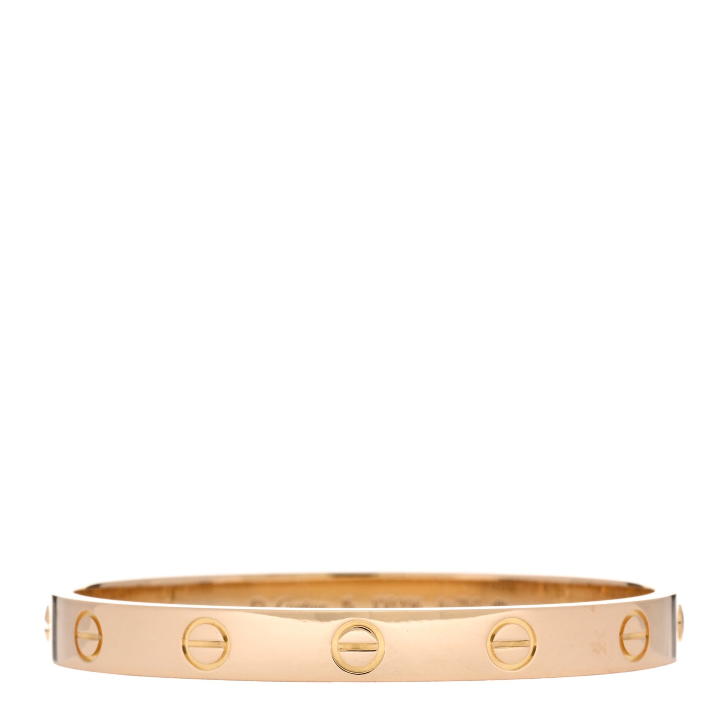 18K Yellow Gold LOVE Bracelet 15
