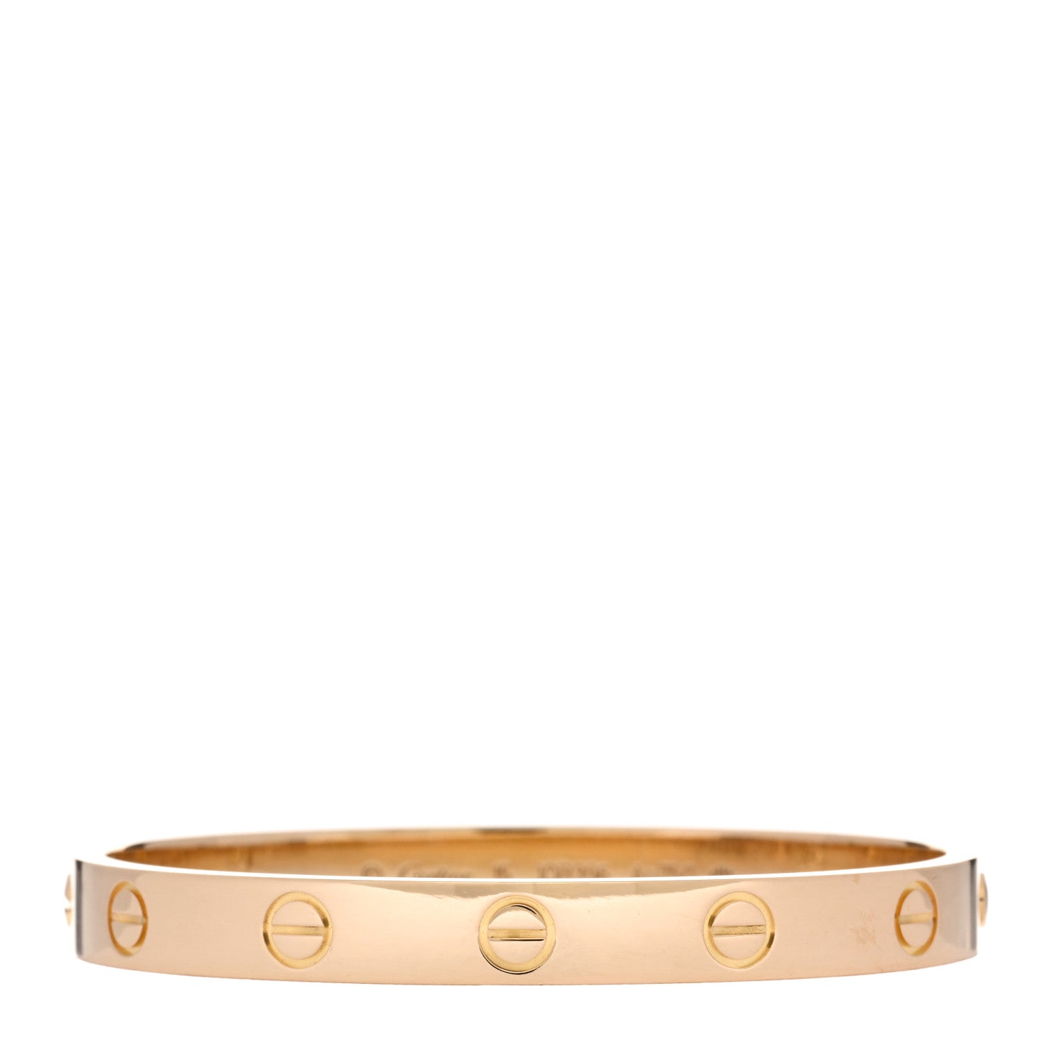 Cartier 18K Yellow Gold LOVE Bracelet 15 1 of 5