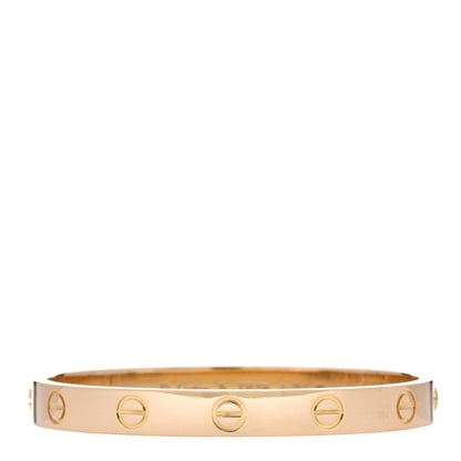 Cartier 18K Yellow Gold LOVE Bracelet 15 1 of 5
