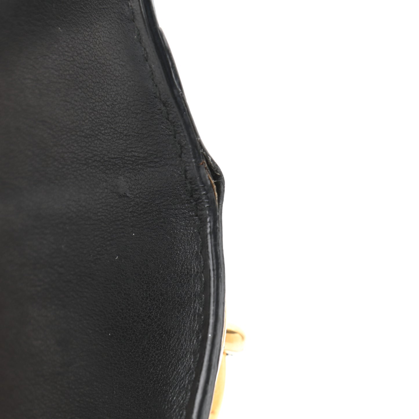 City Calf Saffiano Cahier Bag Black