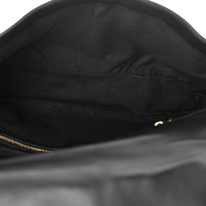 Fendi Nappa FF 1974 Embossed Large Baguette Black 5 of 12