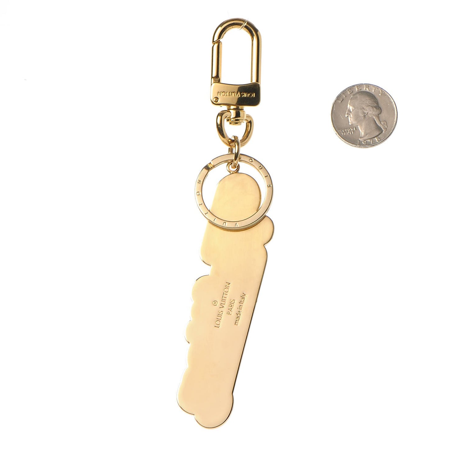 New Wave Bag Charm Key Holder Multicolor