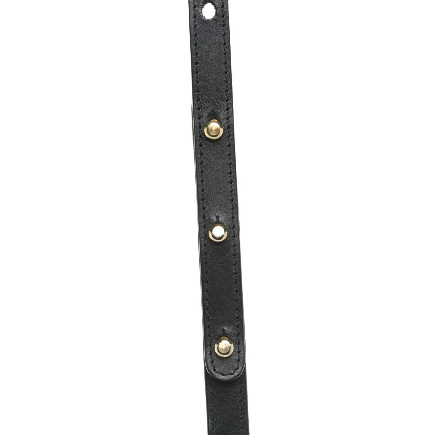Calfskin Saddle Crossbody Bag Black