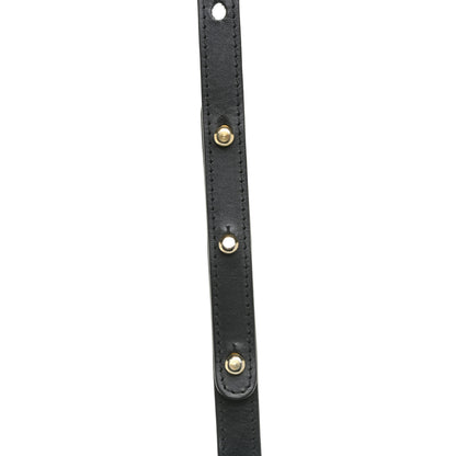Mansur Gavriel Calfskin Saddle Crossbody Bag Black 18 of 19