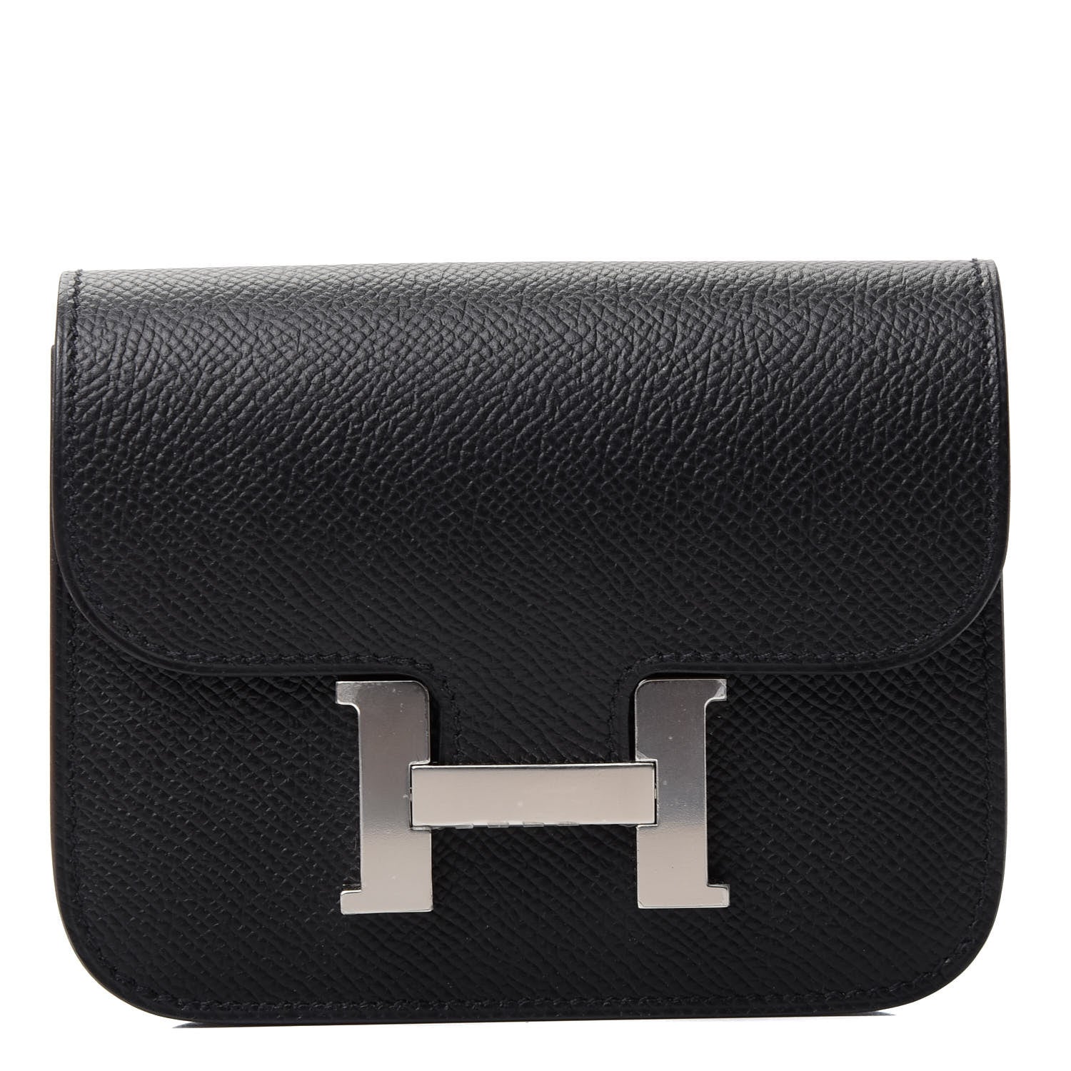 Hermes Epsom Constance Slim Wallet Black 1 of 8