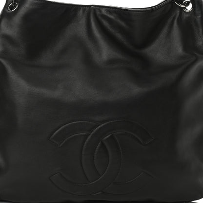 Chanel Lambskin Large Soft and Chain Hobo Black 8 of 10
