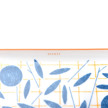 Hermes Porcelain Small A Walk In The Garden Tray 5 of 6