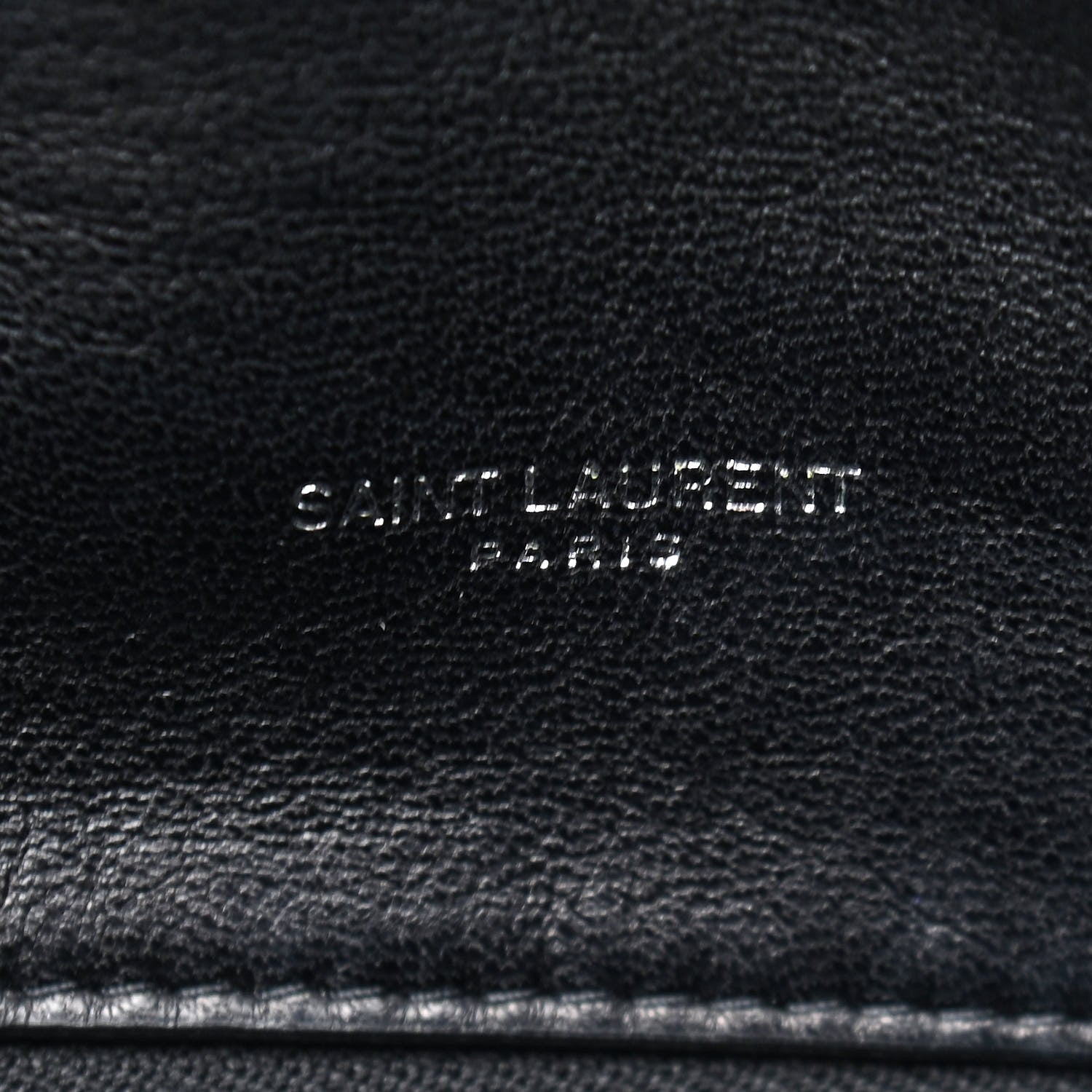 Saint Laurent Lambskin Quilted Toy Loulou Puffer Monogram Chain Satchel Black 7 of 8