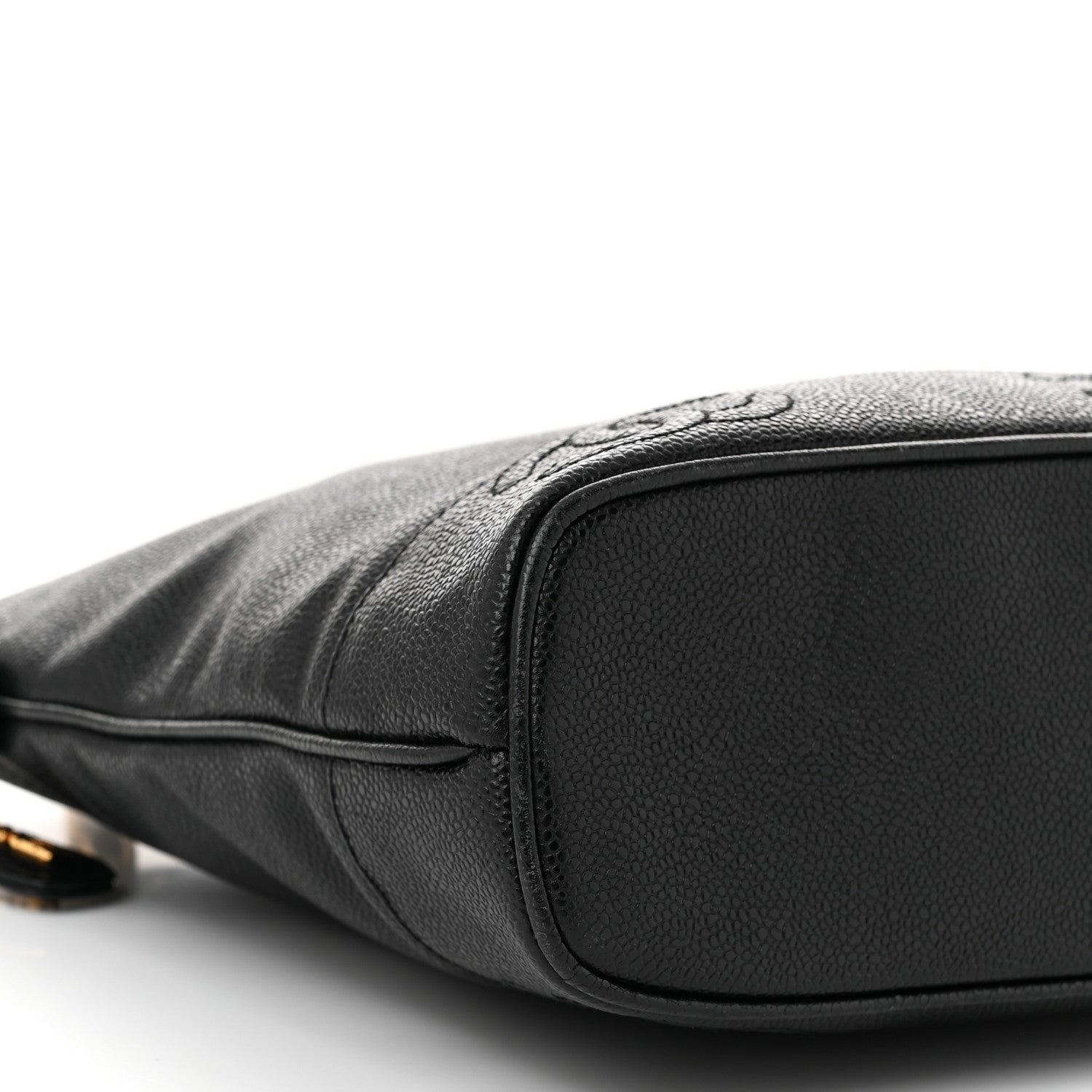 Chanel Caviar CC Shoulder Bag Black 9 of 11