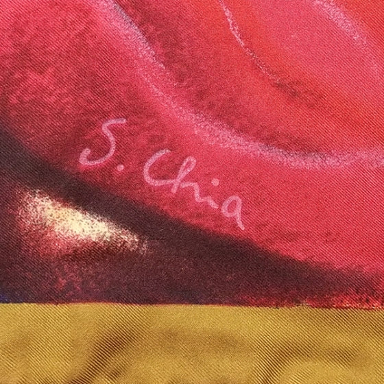 Louis Vuitton Silk Scarf S. Chia 6 of 6