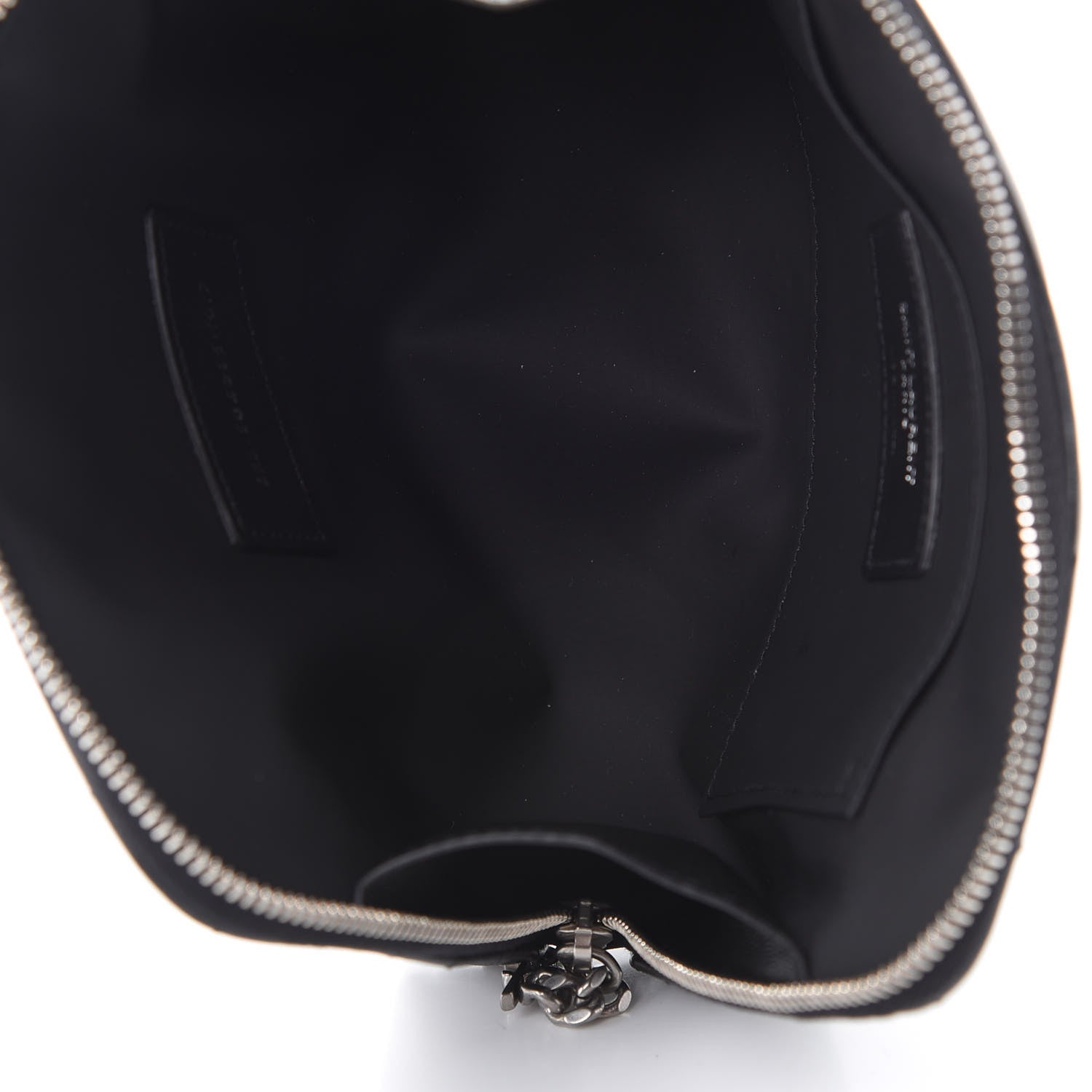 Saint Laurent Lambskin Matelasse Cosmetic Case Black 5 of 9