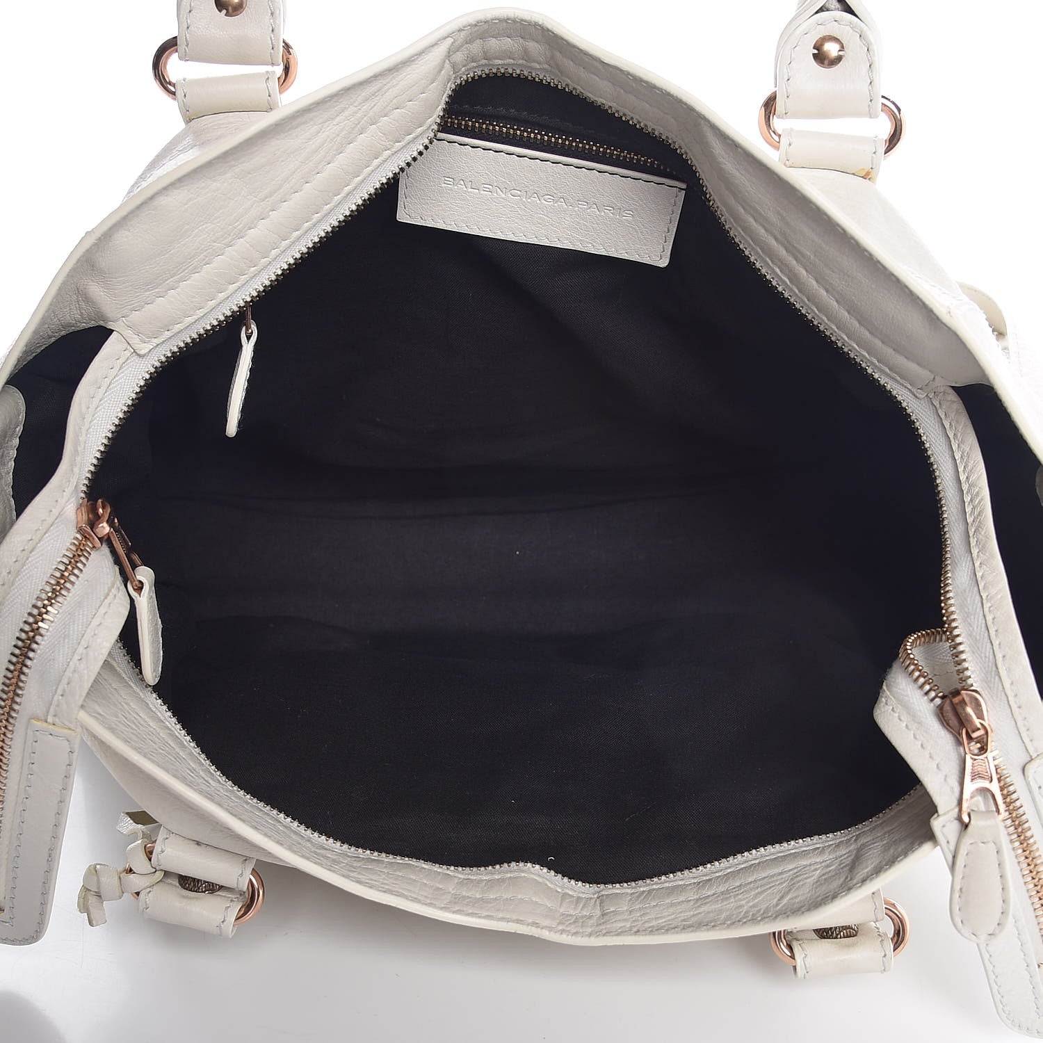 Balenciaga Agneau Giant 12 Rose Gold Hardware City White Light 6 of 19
