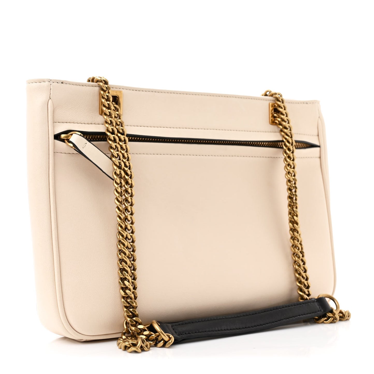 Nappa Small Viva Superstar Shopping Tote Butter Black