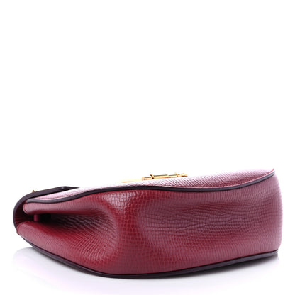 Chloe Grained Calfskin Lambskin Mini Bi-Color Drew Shoulder Bag Fuchsia Plum Purple 3 of 10