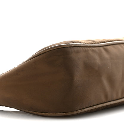 Prada Nylon Re-Edition 2005 Shoulder Bag Cacao 10 of 11