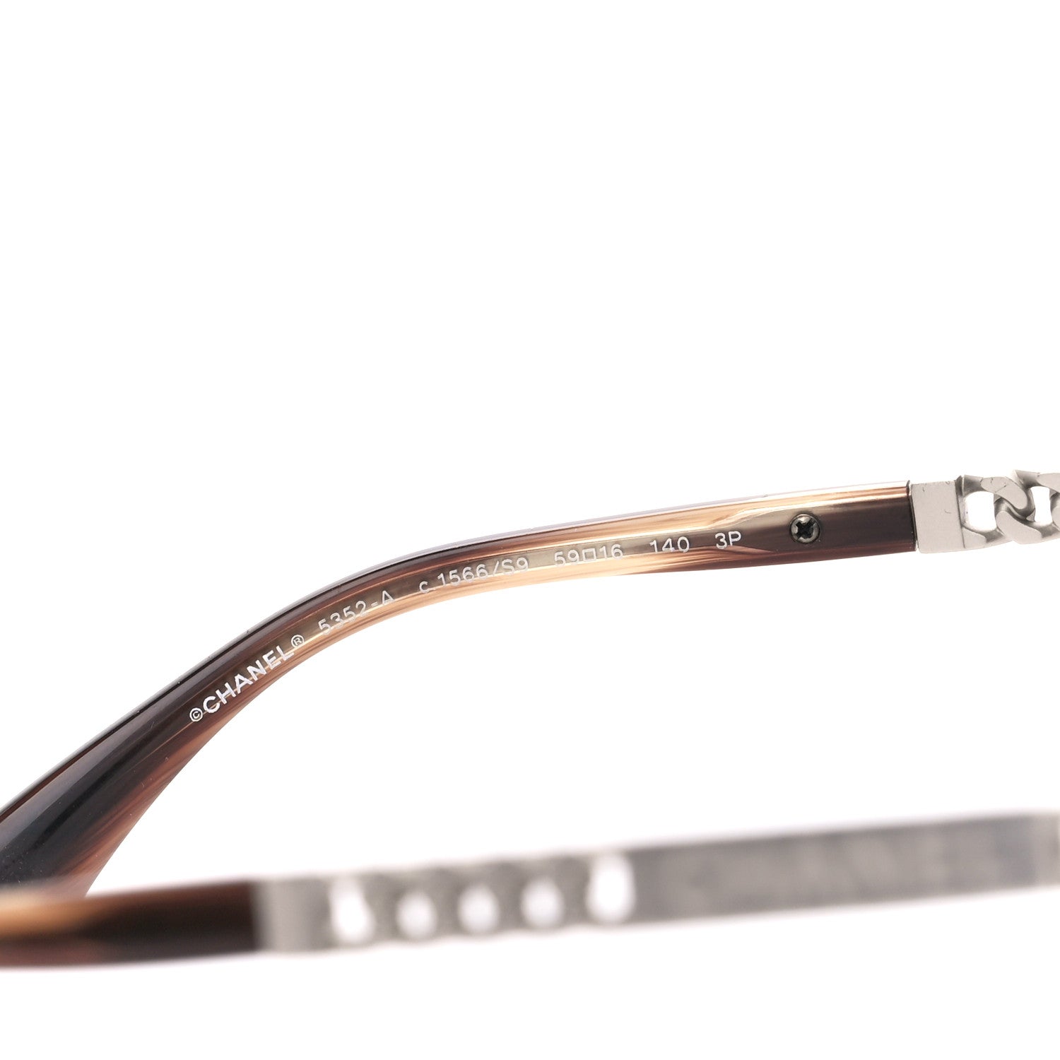 Chanel Chain Polarized Sunglasses 5352-A Brown 5 of 8