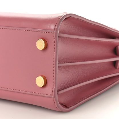 Saint Laurent Calfskin Nano Sac De Jour Rose Dark 8 of 9