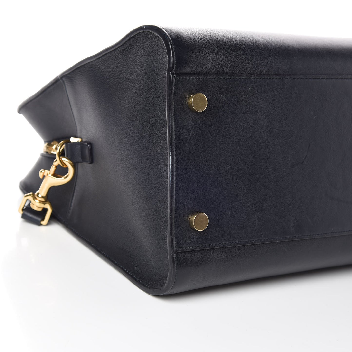 Calfskin Medium Monogram Cabas Navy