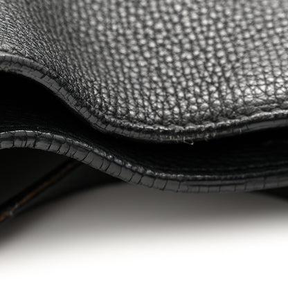 Burberry Grainy Calfskin House Check Small Canterbury Black 13 of 13