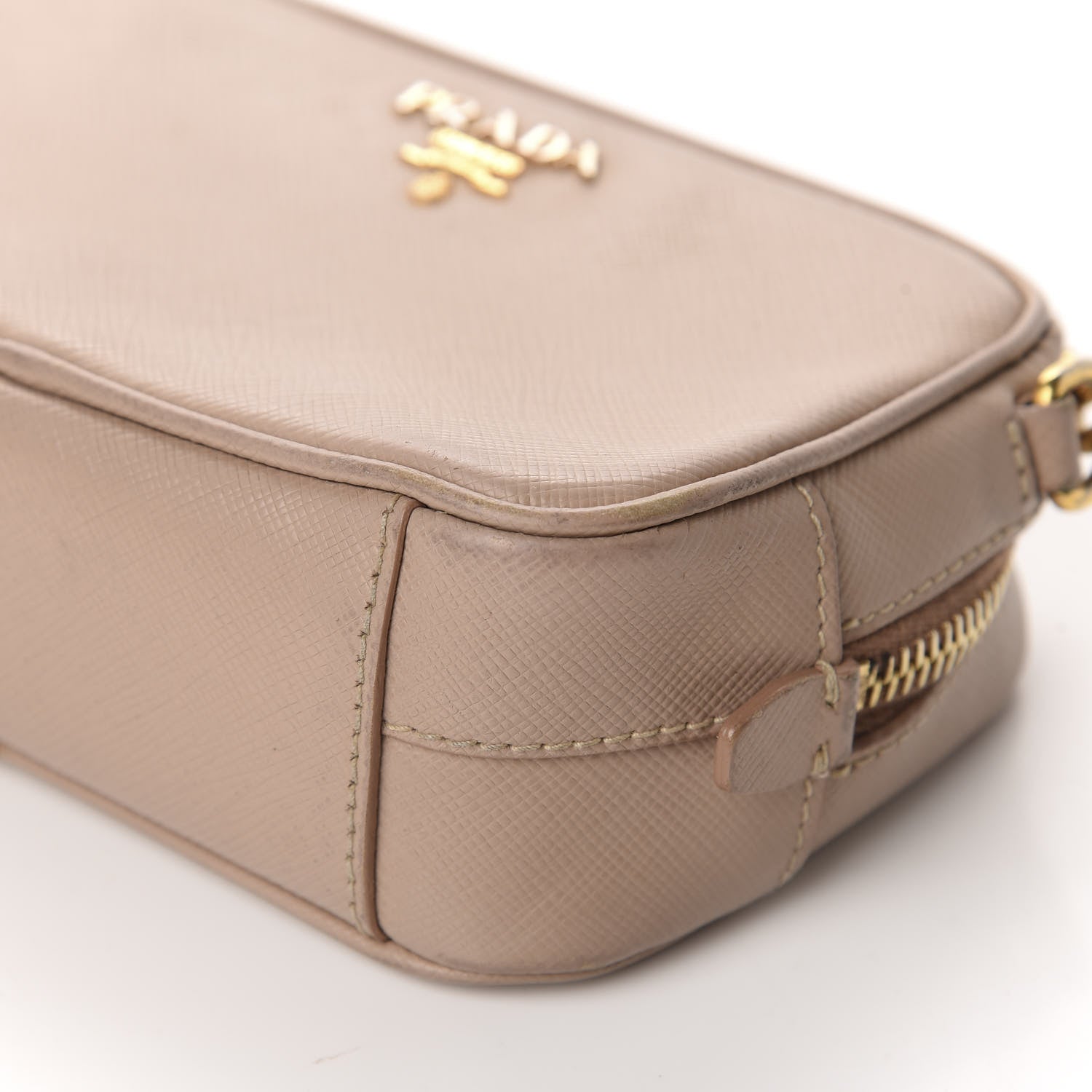 Prada Saffiano Mini Camera Crossbody Cammeo 7 of 11