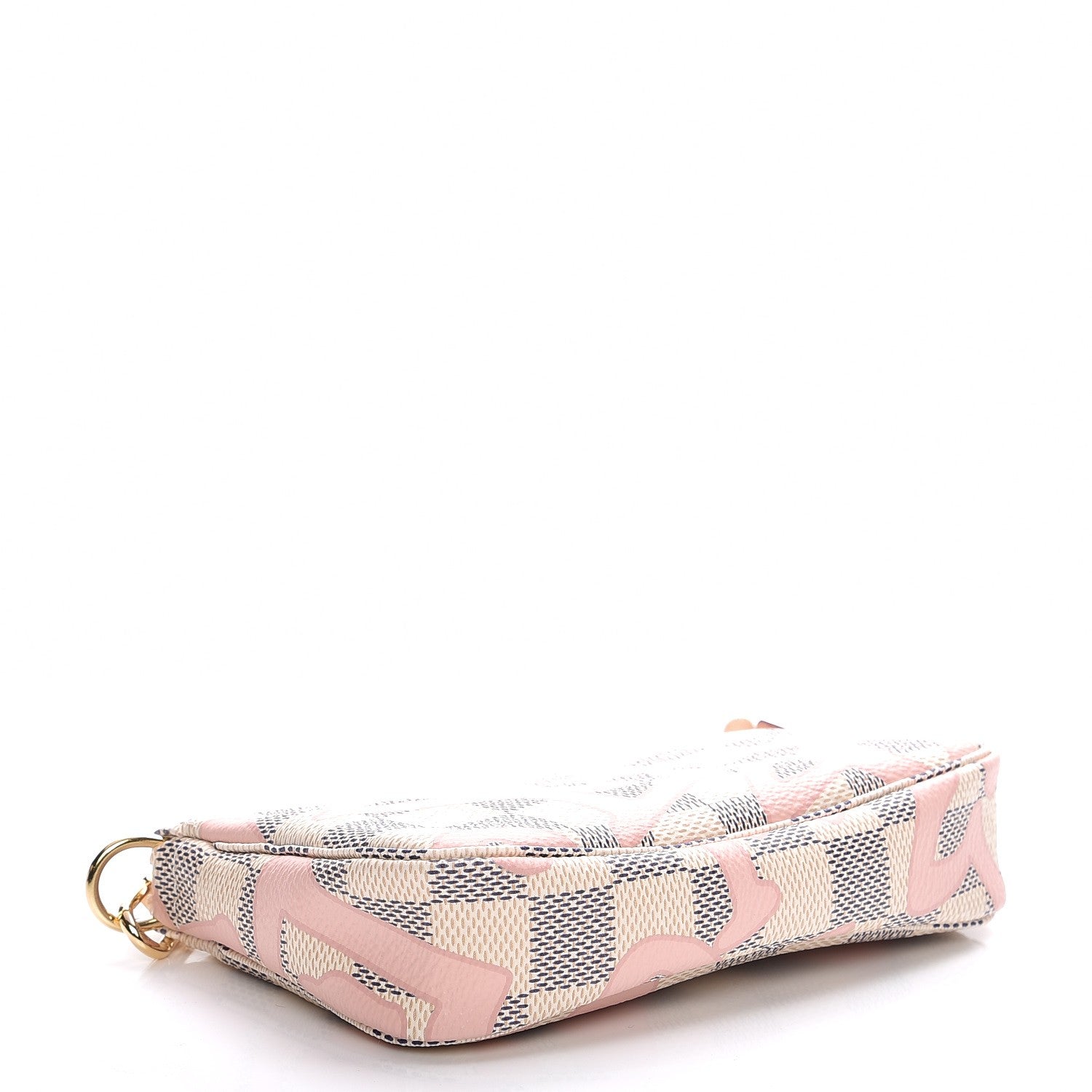 Louis Vuitton Damier Azur Tahitienne Mini Pochette Accessories 4 of 7