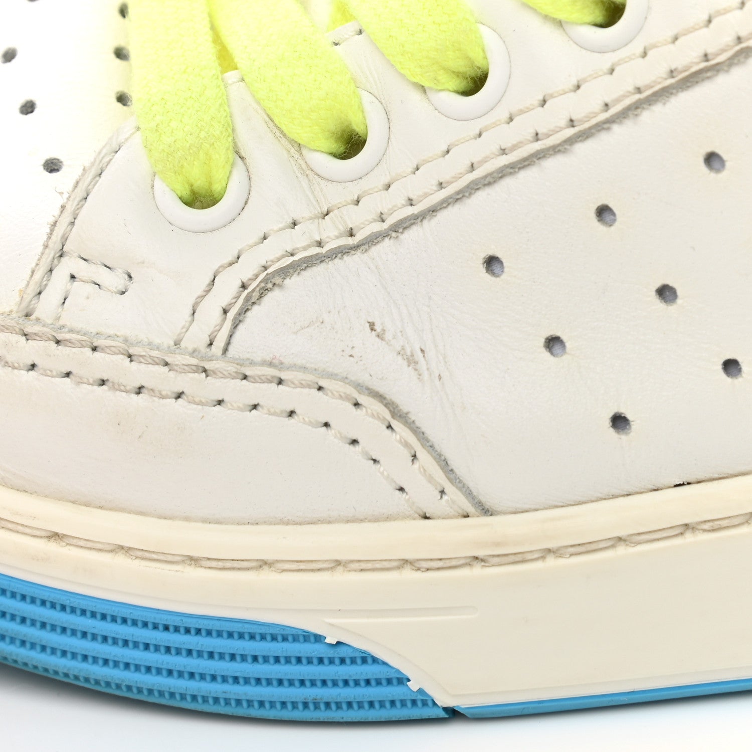 Chanel Calfskin Womens Logo Sneakers 35.5 Multicolor 10 of 11
