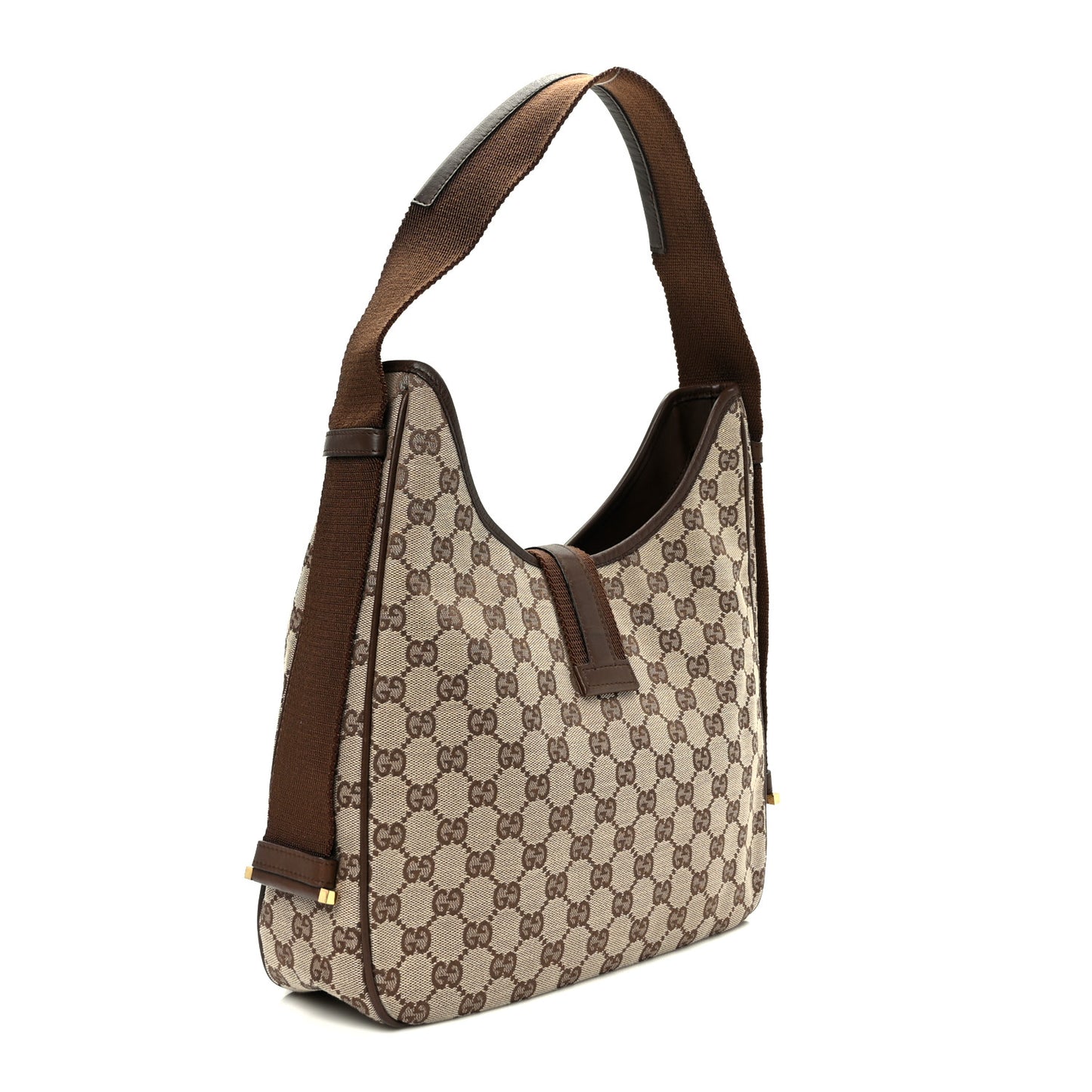 Monogram Jackie O Hobo Dark Brown