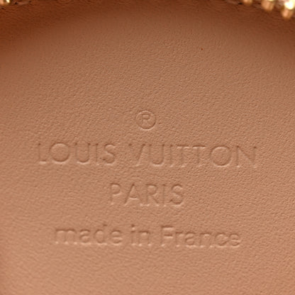 Louis Vuitton Vernis Animania Oiseau Songbird Coin Purse Rose Florentin 6 of 8