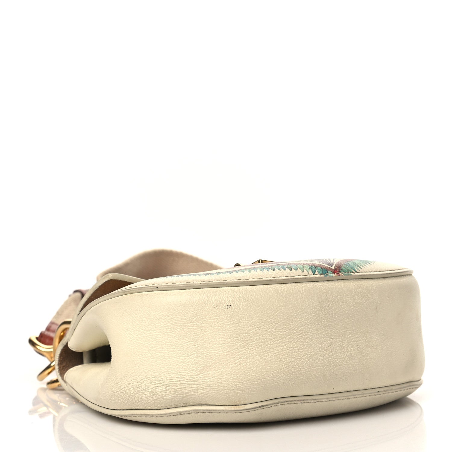 Chloe Calfskin Printed Mini Drew Bi-Color Shoulder Bag Light Multicolor 3 of 16