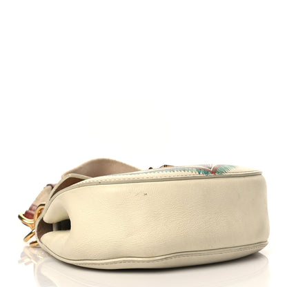 Chloe Calfskin Printed Mini Drew Bi-Color Shoulder Bag Light Multicolor 3 of 16