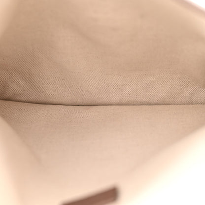 Gucci GG Supreme Monogram Web Medium Neo Vintage Flap Messenger Bag Beige New Acero 5 of 11