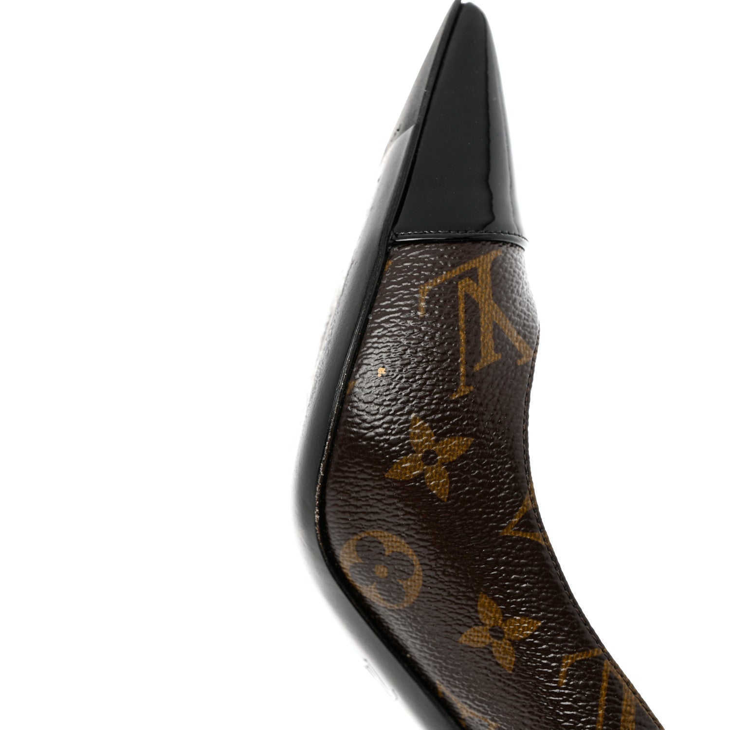 Louis Vuitton Monogram Cherie Pumps 38 Black 12 of 14