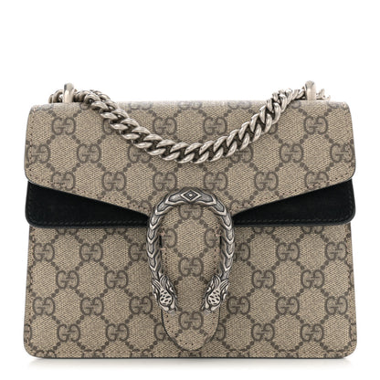 Gucci GG Supreme Monogram Mini Dionysus Shoulder Bag Black 1 of 12