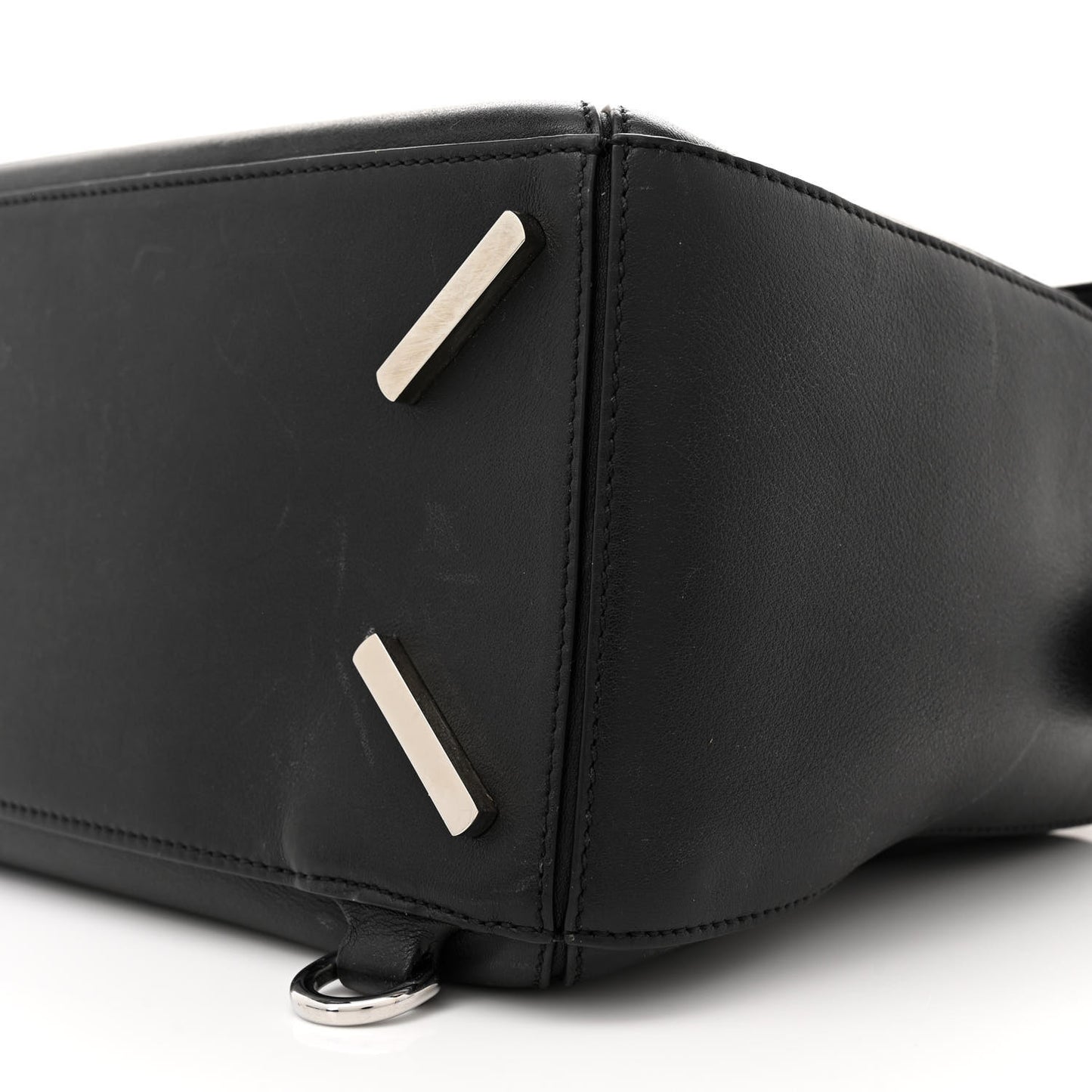Calfskin Medium Puzzle Bag Black