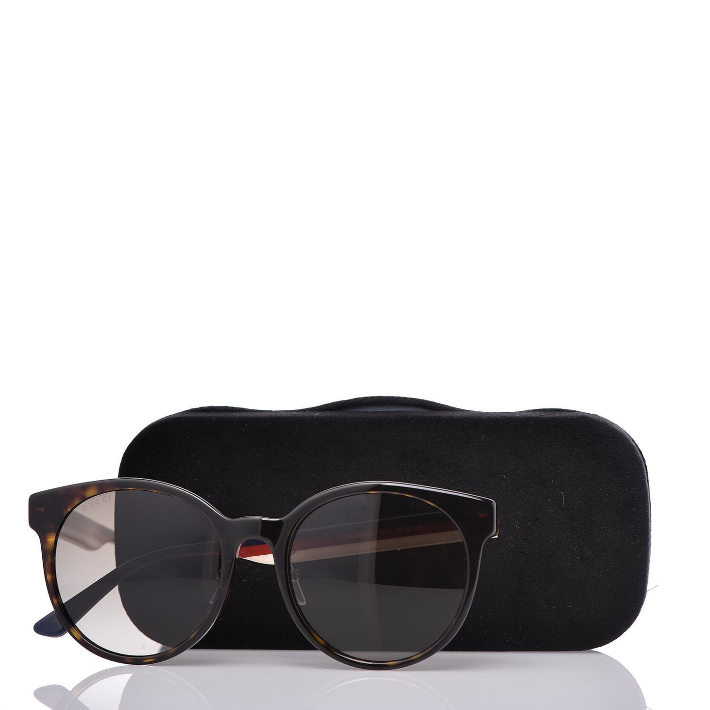 Acetate Round Eye GG Web Sunglasses GG0854SK Tortoise