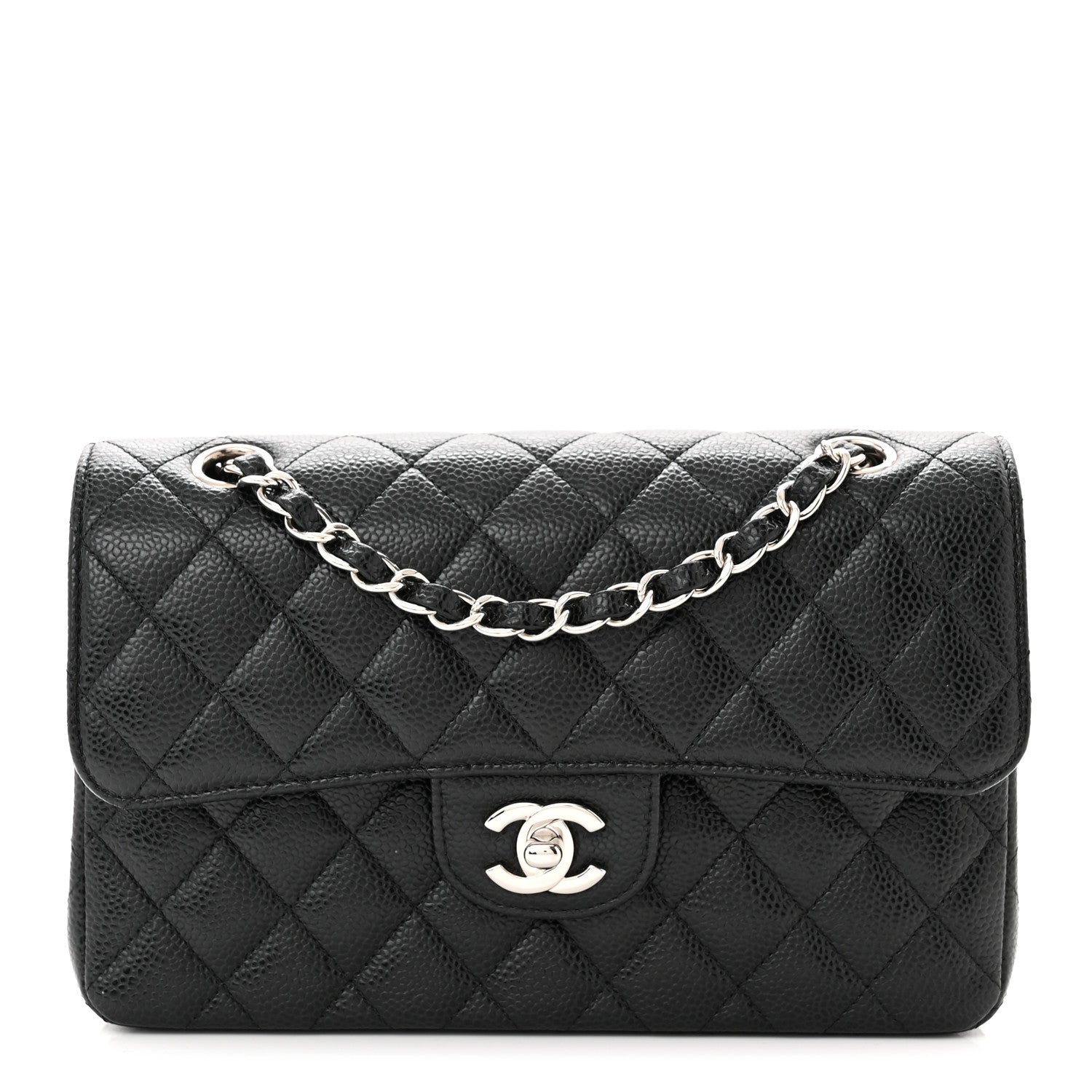Chanel Caviar Quilted Small Double Flap Black 1 of 11
