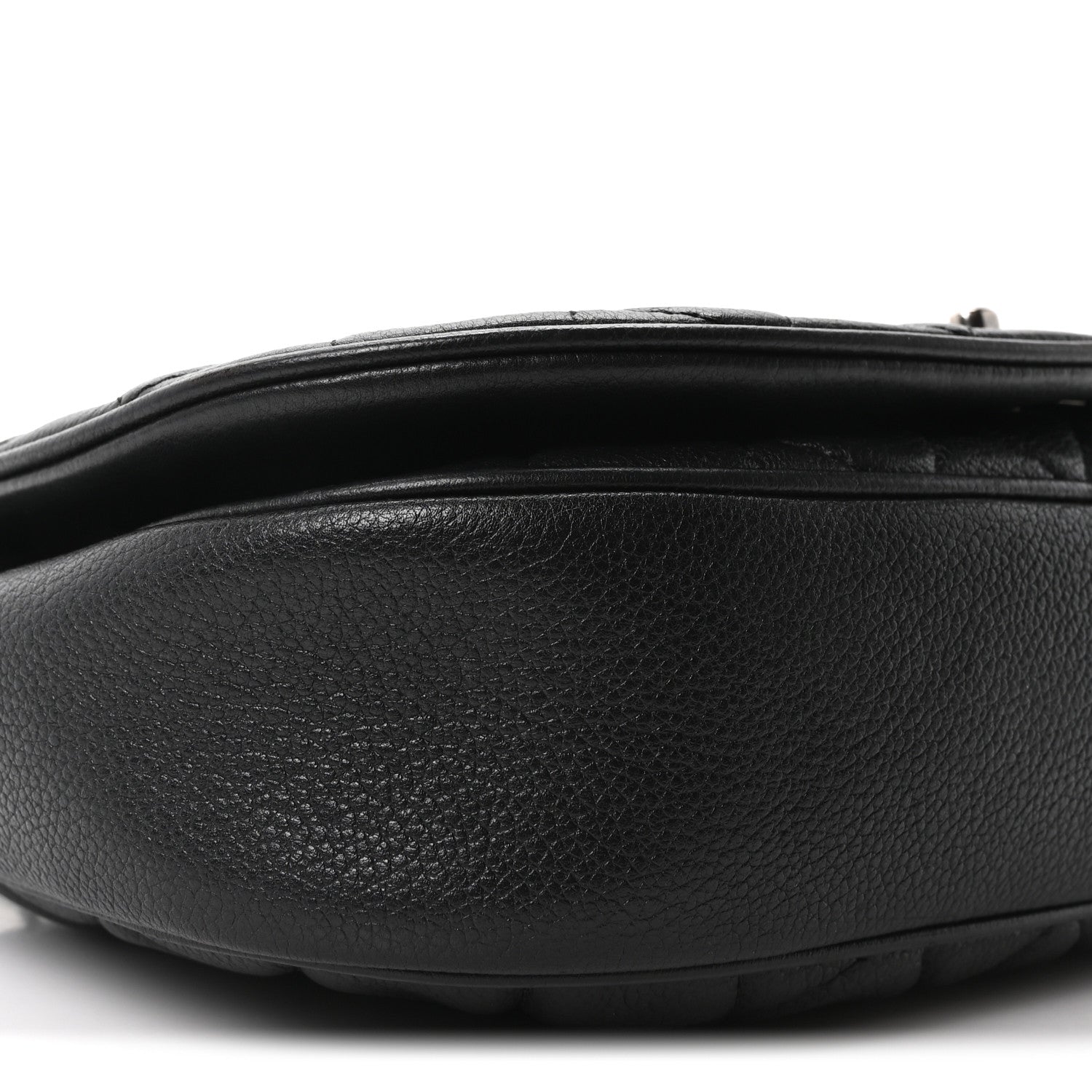 Chanel Calfskin Quilted Casual Pocket Messenger Flap Black 9 of 10