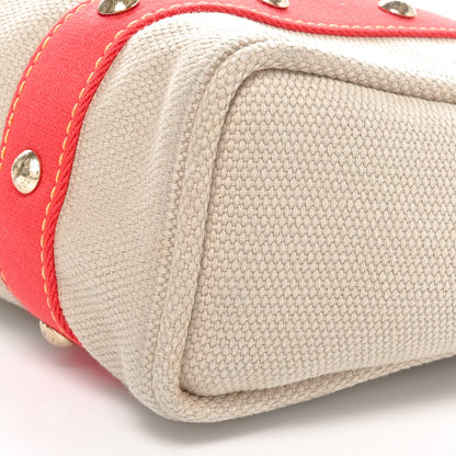 Louis Vuitton Toile Antigua Cabas MM Beige 10 of 10