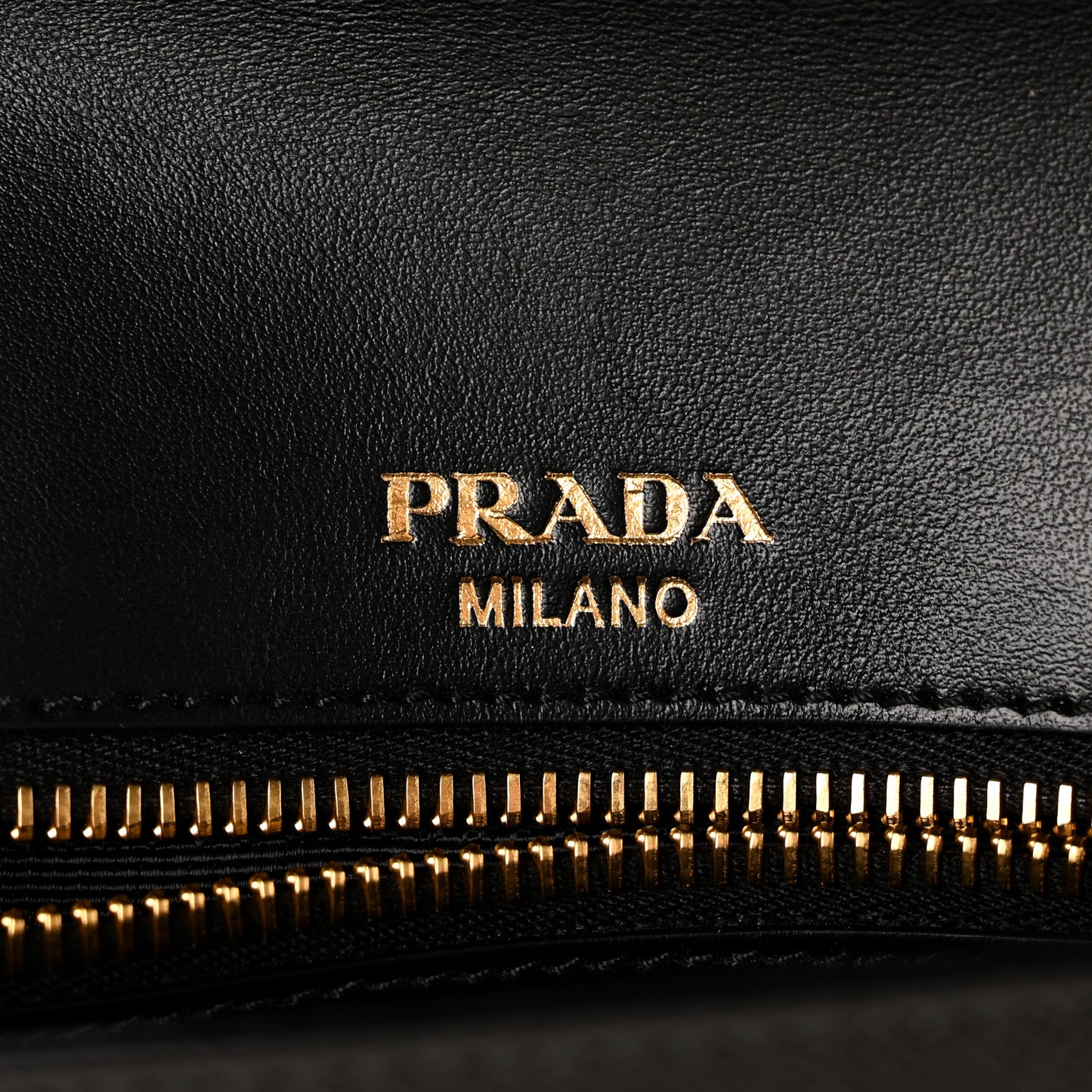 Saffiano Flap Shoulder Bag Black