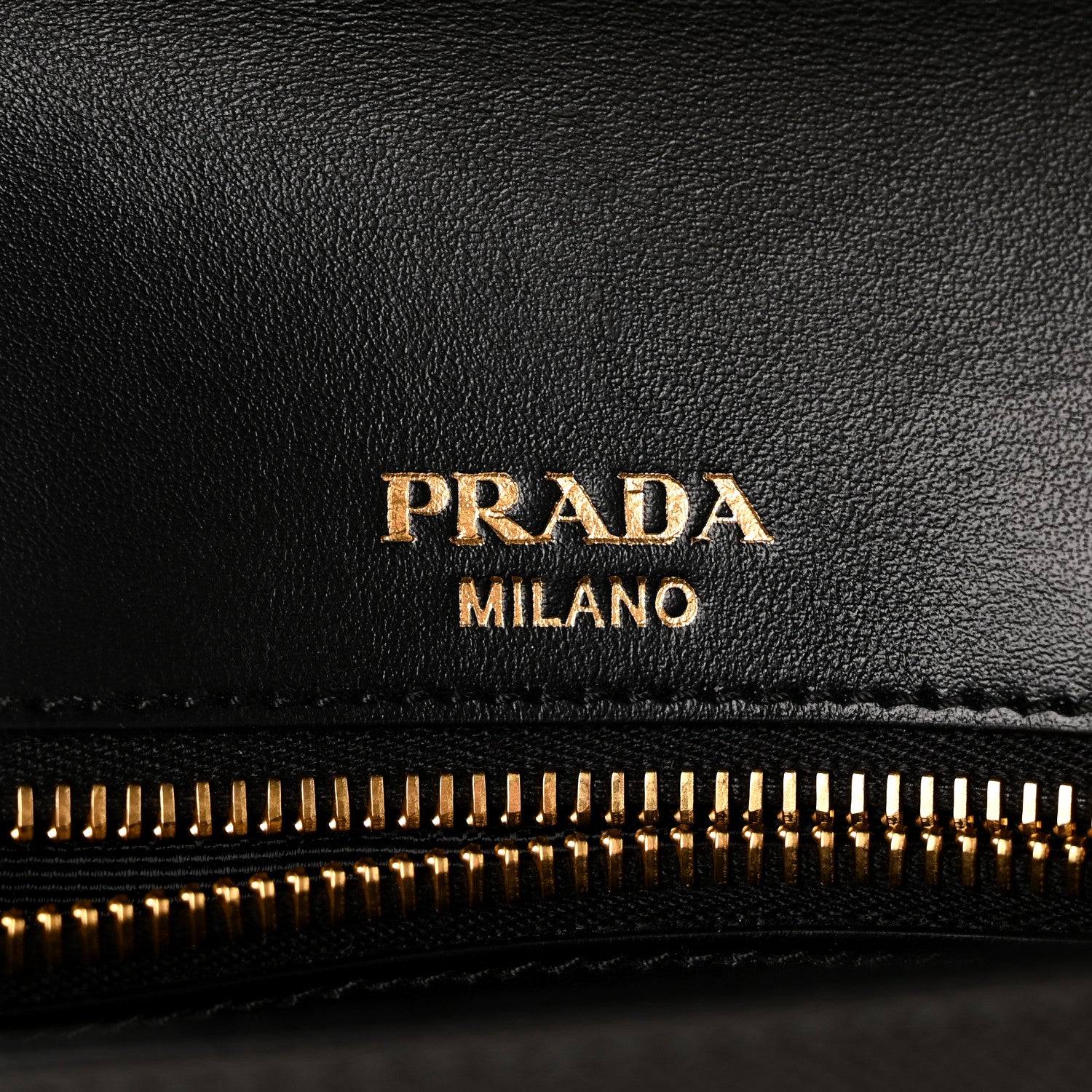 Prada Saffiano Flap Shoulder Bag Black 6 of 9