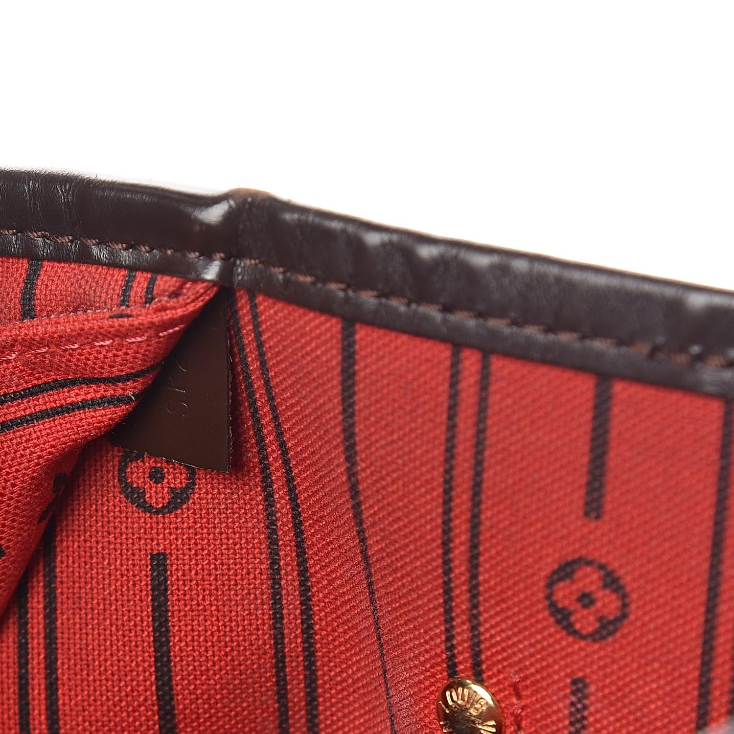 Louis Vuitton Damier Ebene Neverfull MM 7 of 11